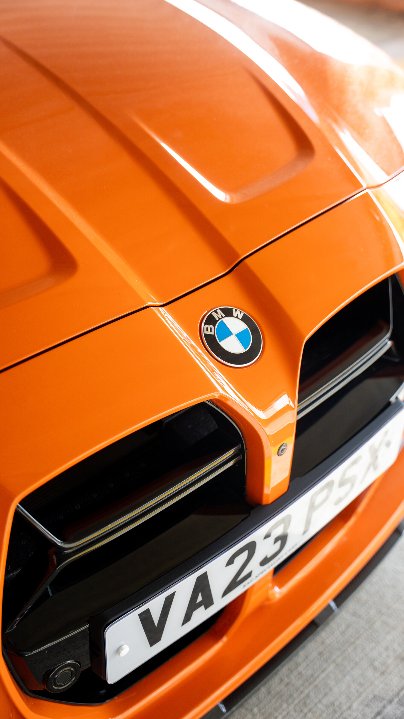 Orange BMW M4 G82
