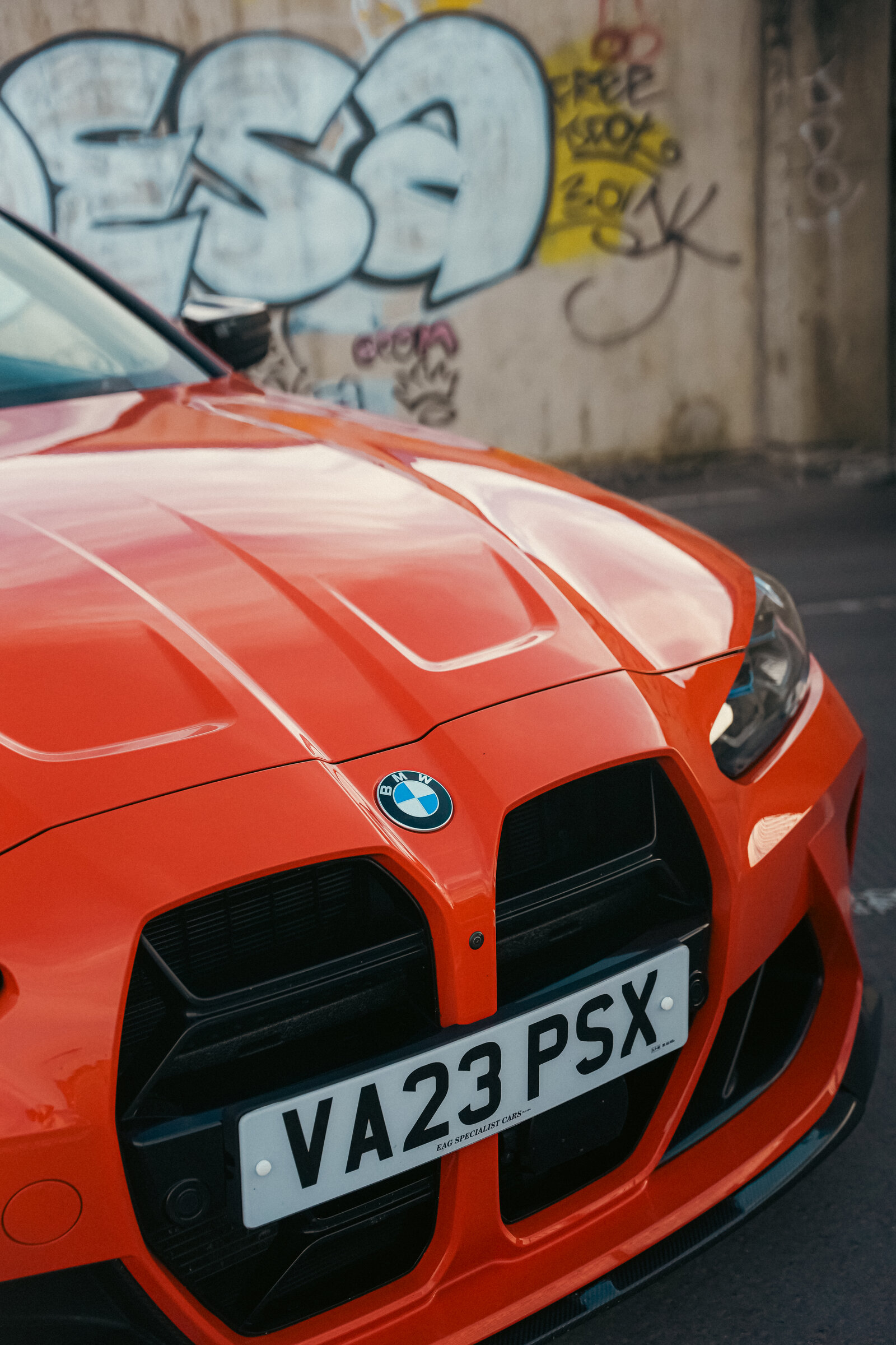 Orange BMW M4 G82 asset 9