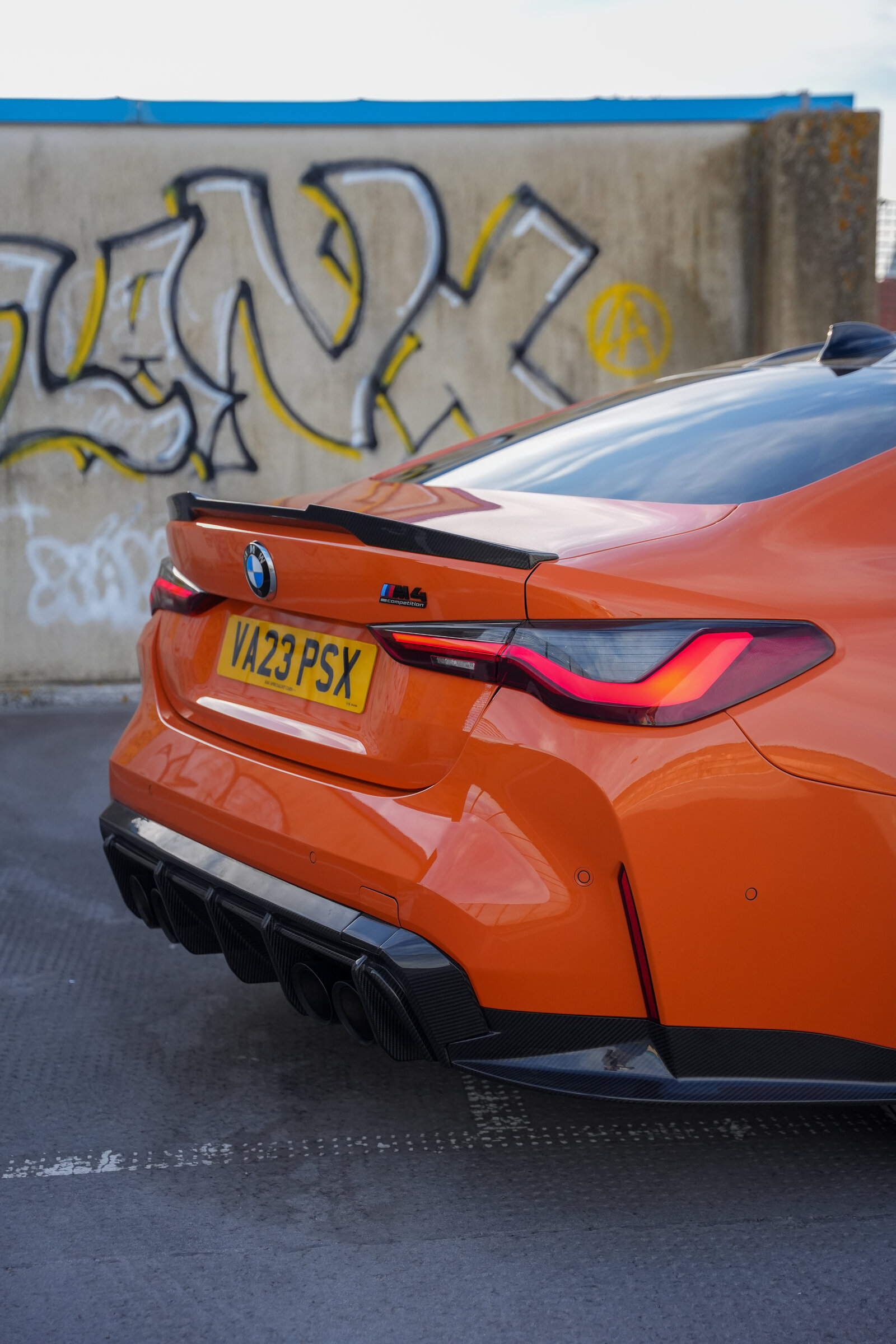 Orange BMW M4 G82 asset 11