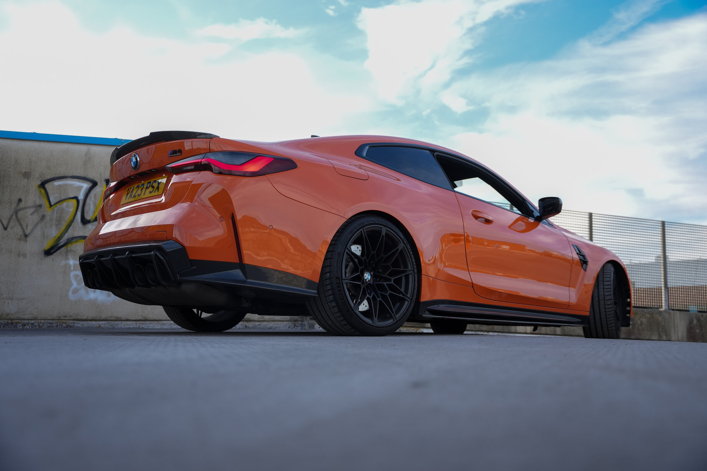Orange BMW M4 G82 asset 12