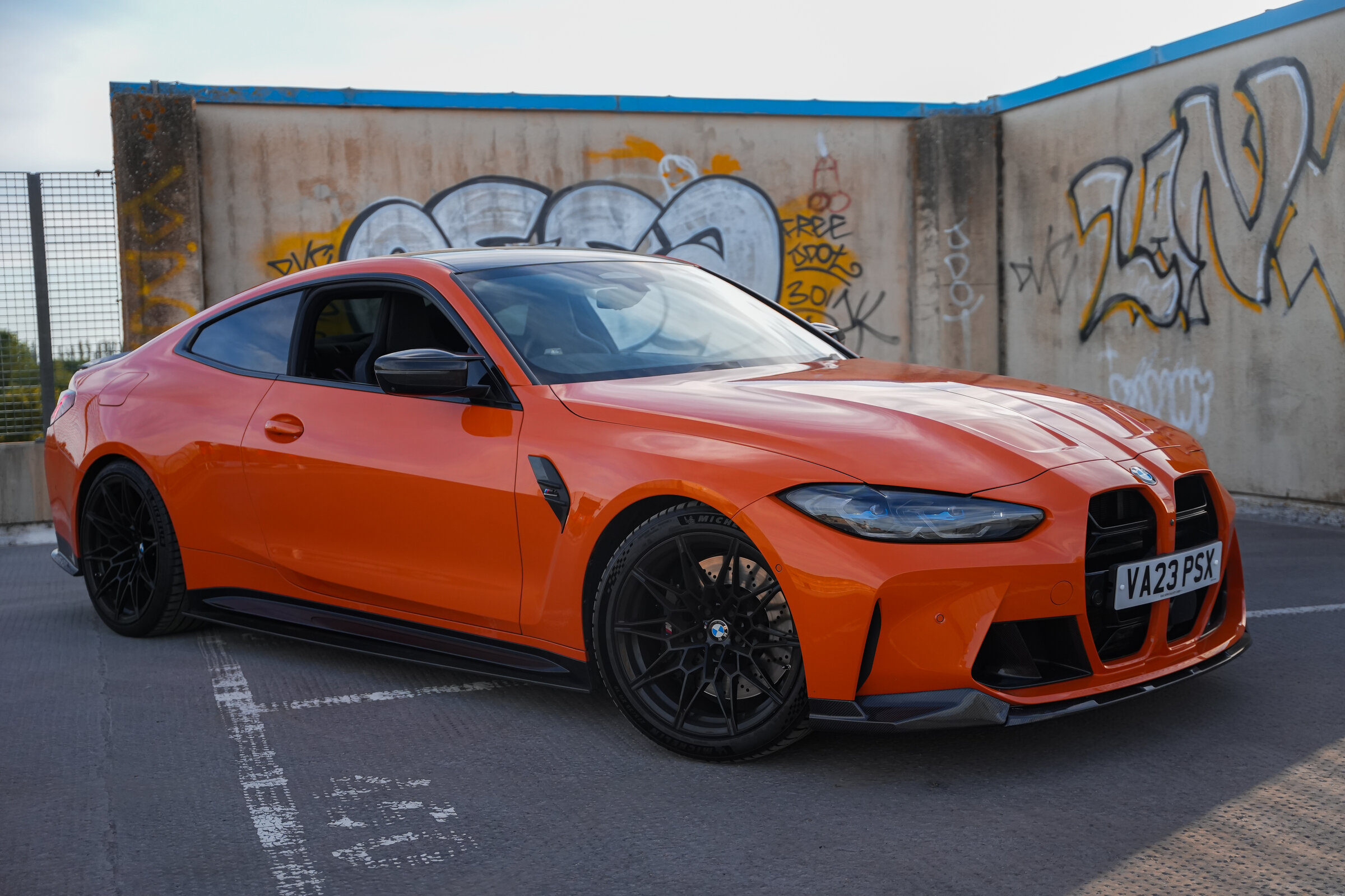 Orange BMW M4 G82 asset 14