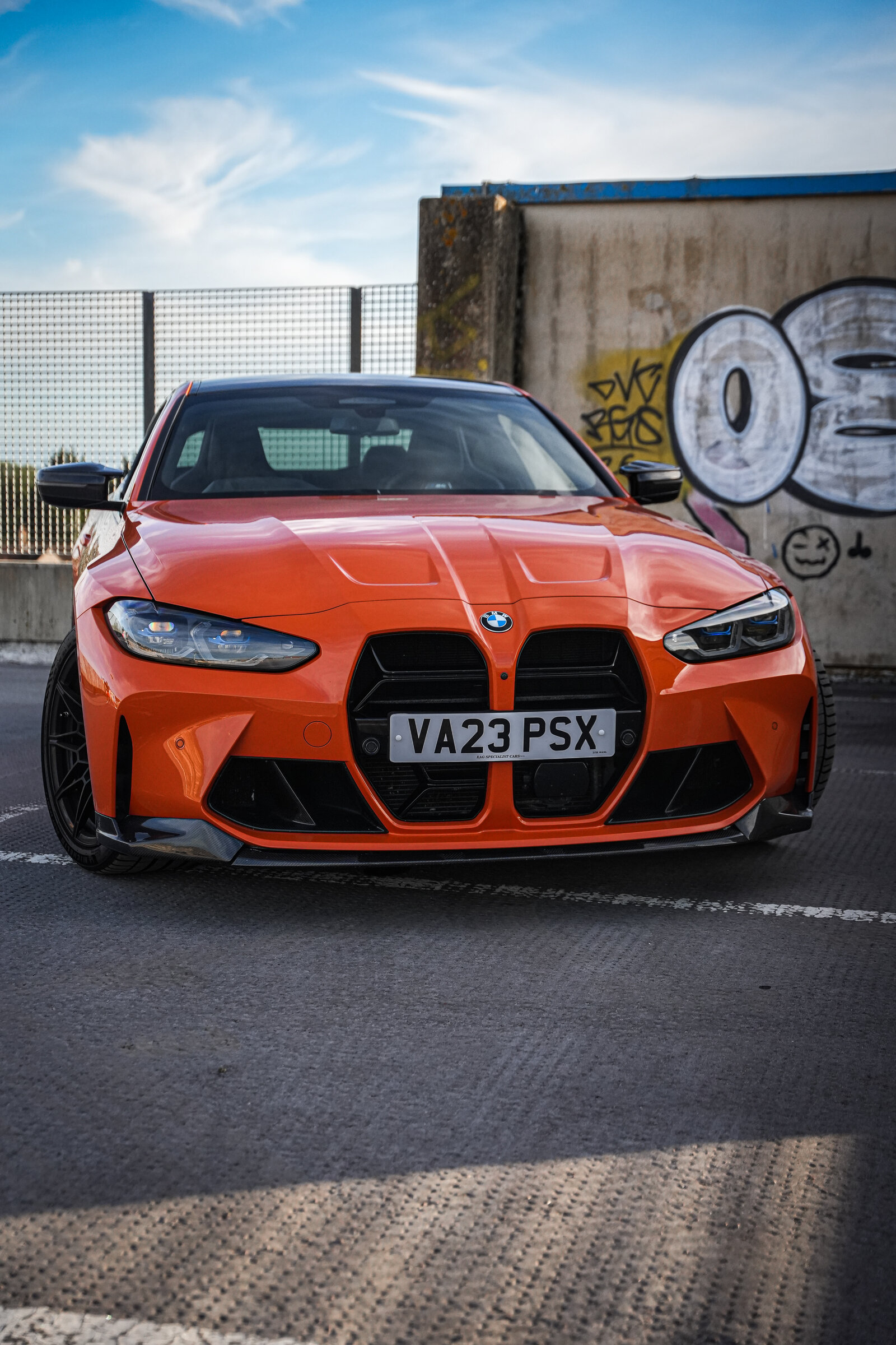Orange BMW M4 G82 asset 18