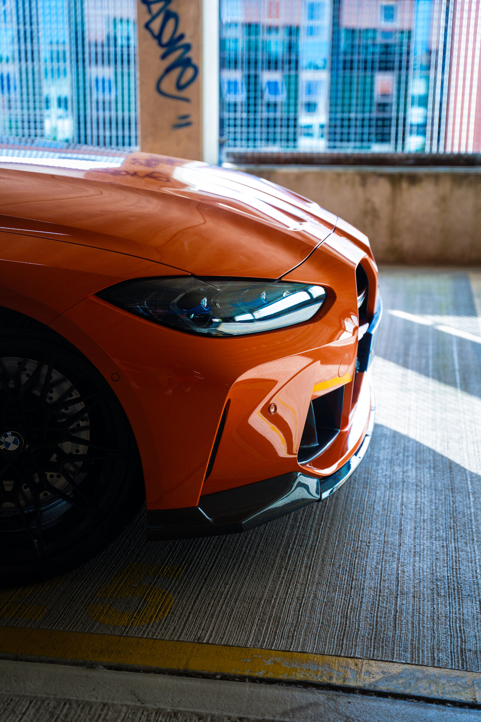 Orange BMW M4 G82 asset 1