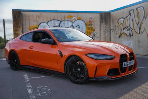 Orange BMW M4 G82 asset 14