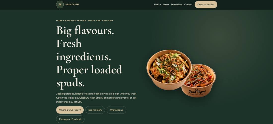 Spud Thyme desktop