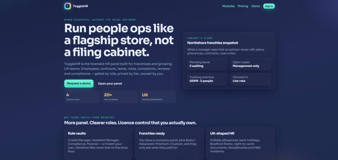 ToggleHR desktop