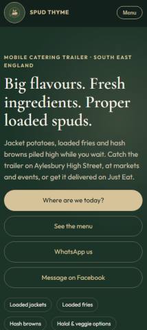 Spud Thyme mobile